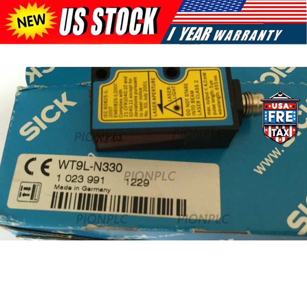 NEW SICK WT9L-N330 PLC PHOTOELECTRIC PROXIMITY SWITCH, NPN M8 60MM FOCUS