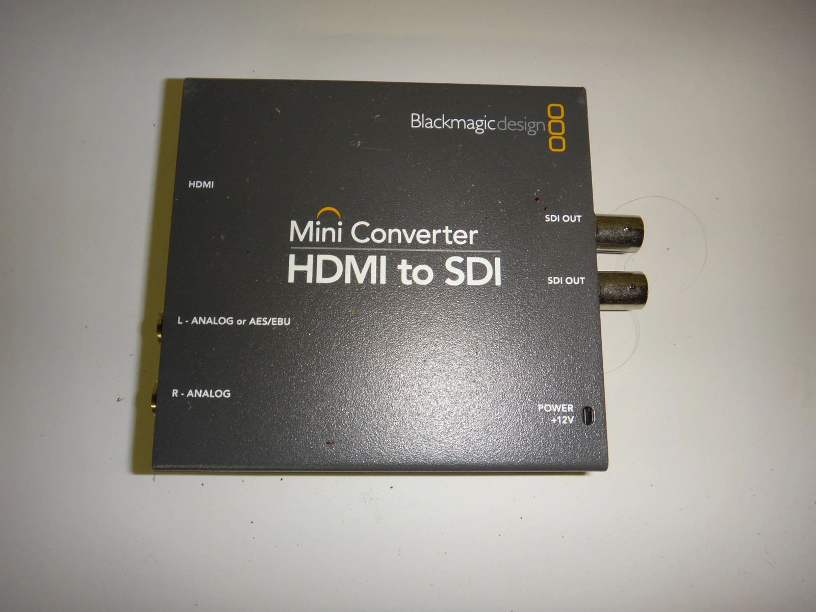 Blackmagicdesign Mini Converter HDMI to SDI 2x SDI OUT Used 12V (No PSU)