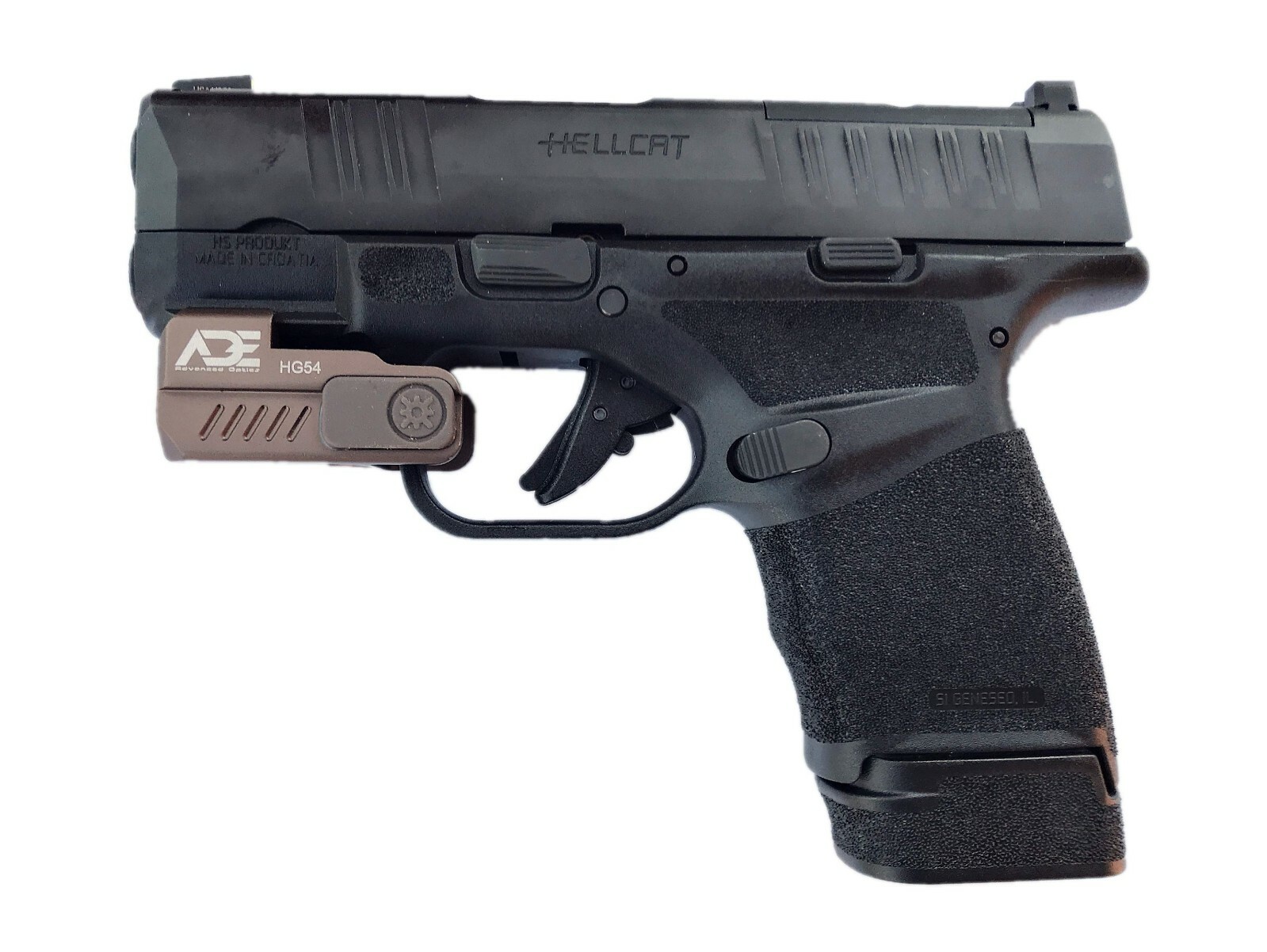 Flat Dark Earth FDE Green Pistol Laser Sight 4 Springfield HELLCAT MICRO-COMPACT