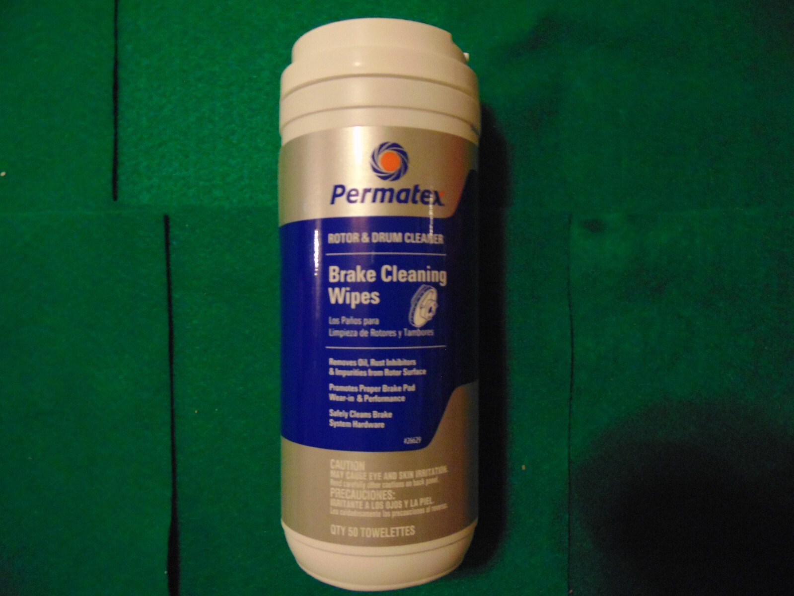 Permatex  Brake & Parts Cleaner Wipes. #26629 50 towelettes Factory Sealed