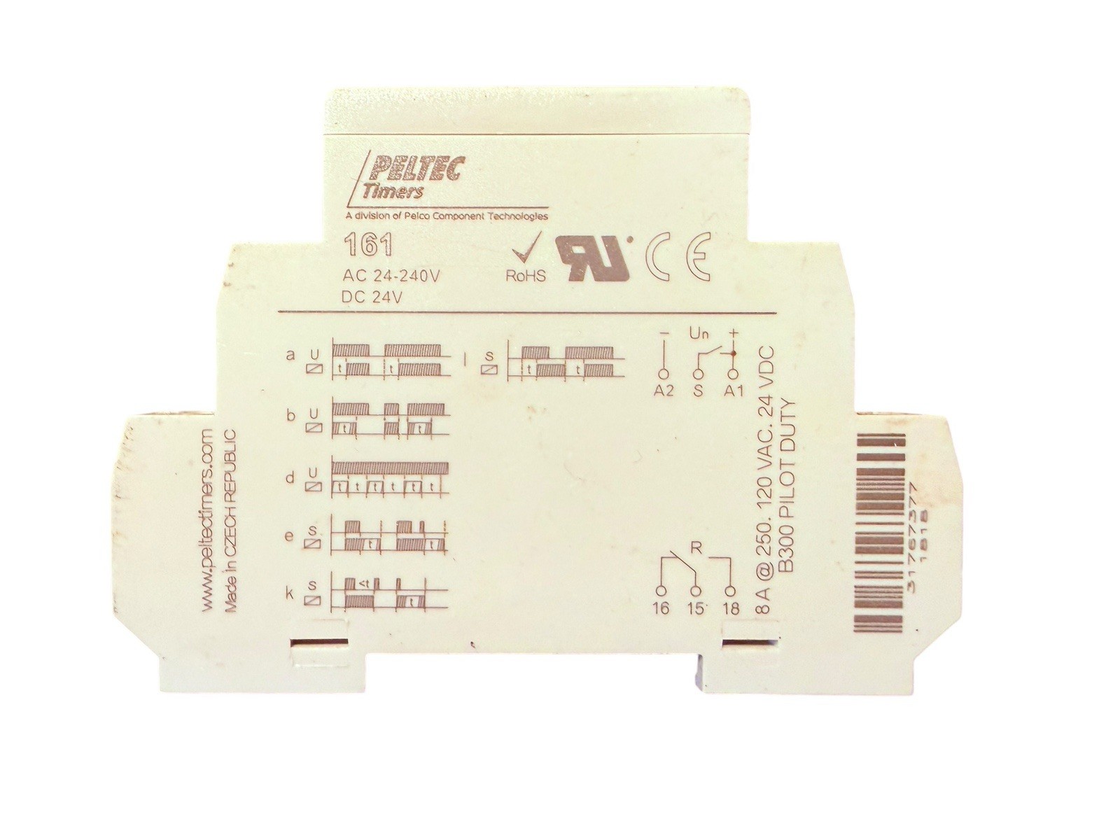 Peltec 161 timer controller (E5)
