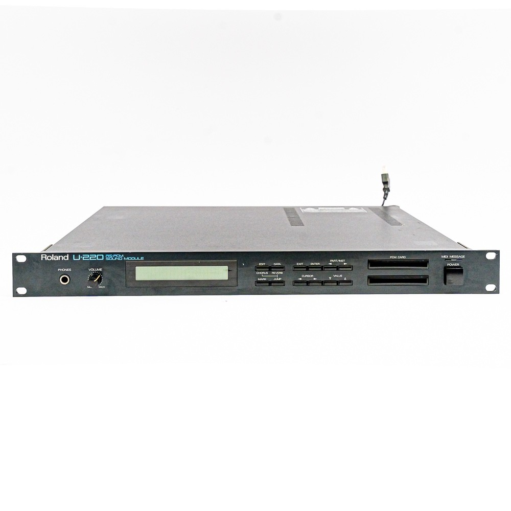 Roland U-220 RS-PCM Synthesizer Sound Module Rackmount MIDI Sound Module