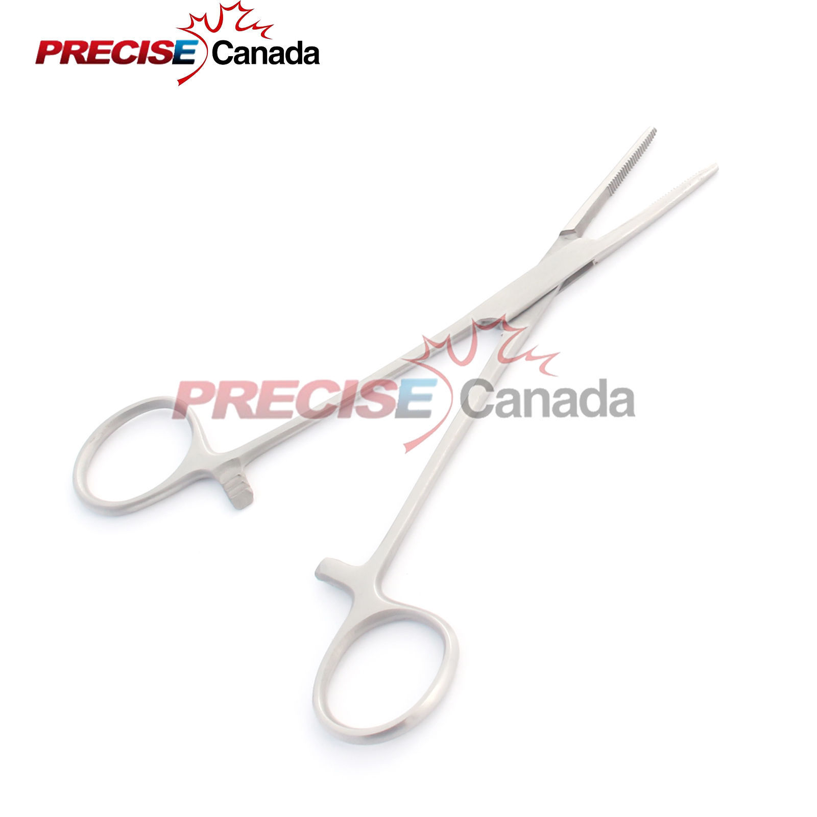 Surgical Kelly Locking Forceps Straight Hemostatic Clamp Artery Toothed Forceps