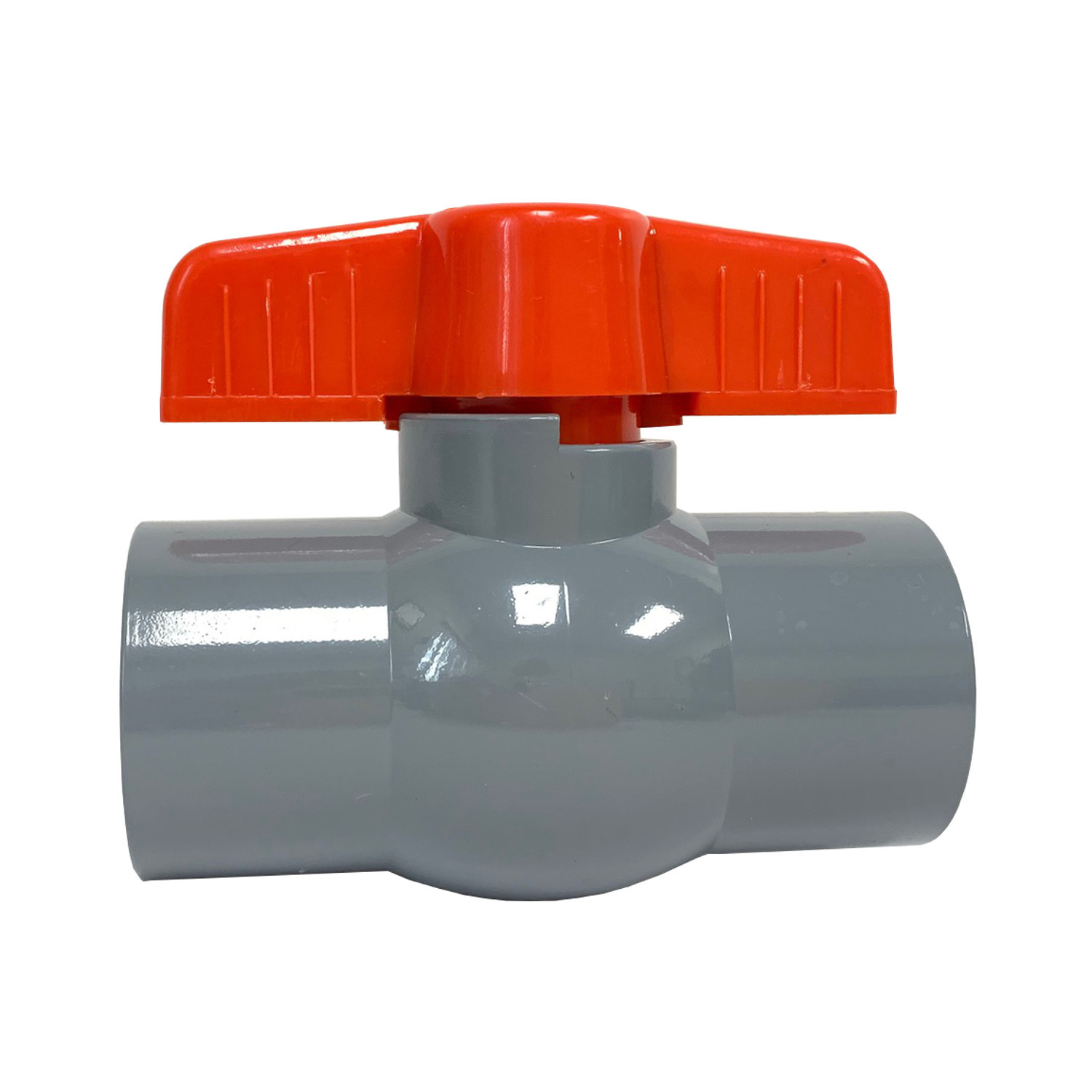 New Sch 80 CPVC 3/4” Compact Ball Valve Full Port Socket Connect