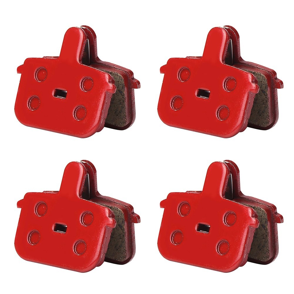 Convenient to Install Bike Disc Brake Pads 4 Pairs for Better Efficiency