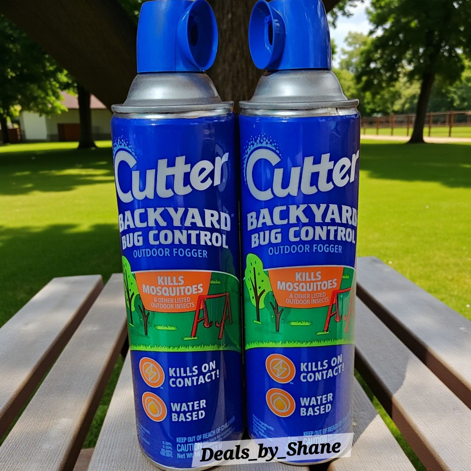 2 Pack Cutter Outdoor Bug Control Mosquito Killer Fogger Spray 16 Oz Each Can