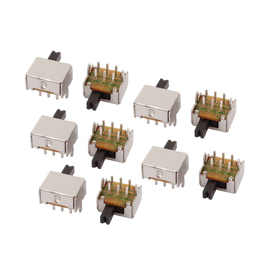 10pcs 2 Upright Position 6P DPDT Switch Power Switch