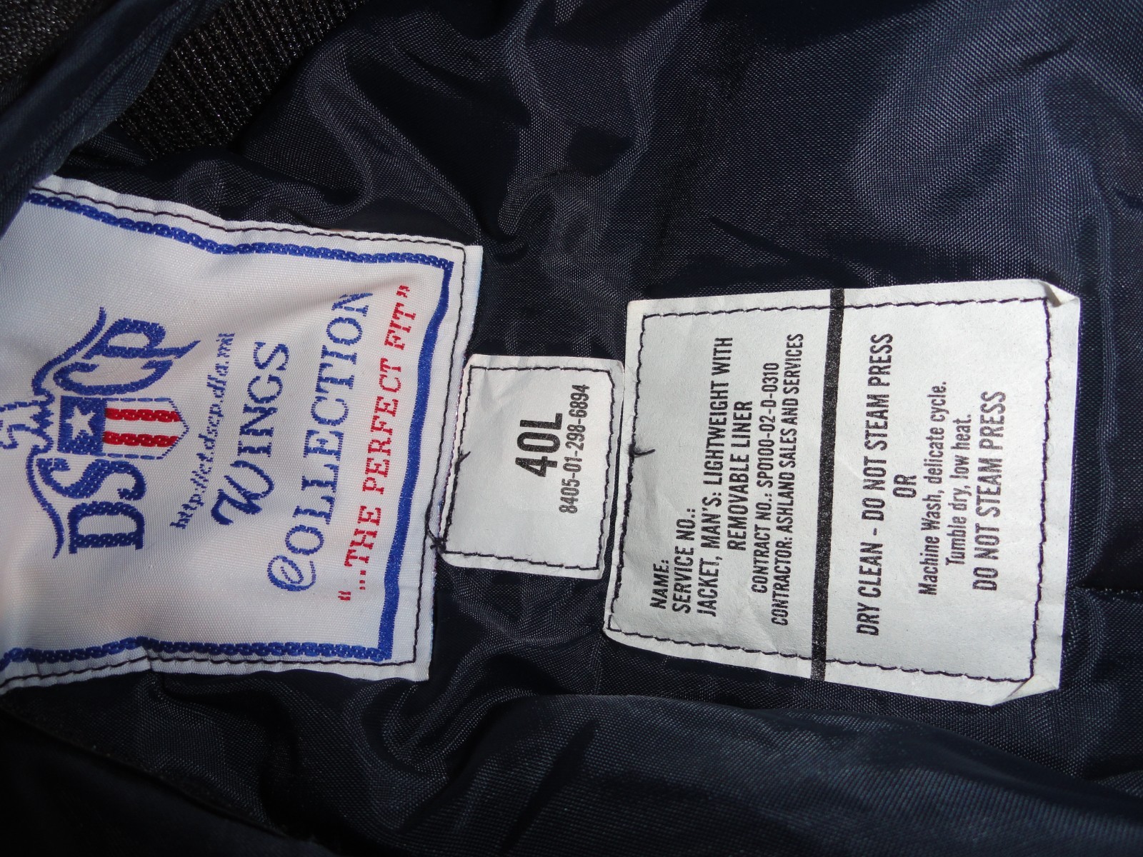 USAF AIR FORCE LIGHTWEIGHT BLUE JACKET COAT CURRENT 2026 ISSUE WITH LINER 40L