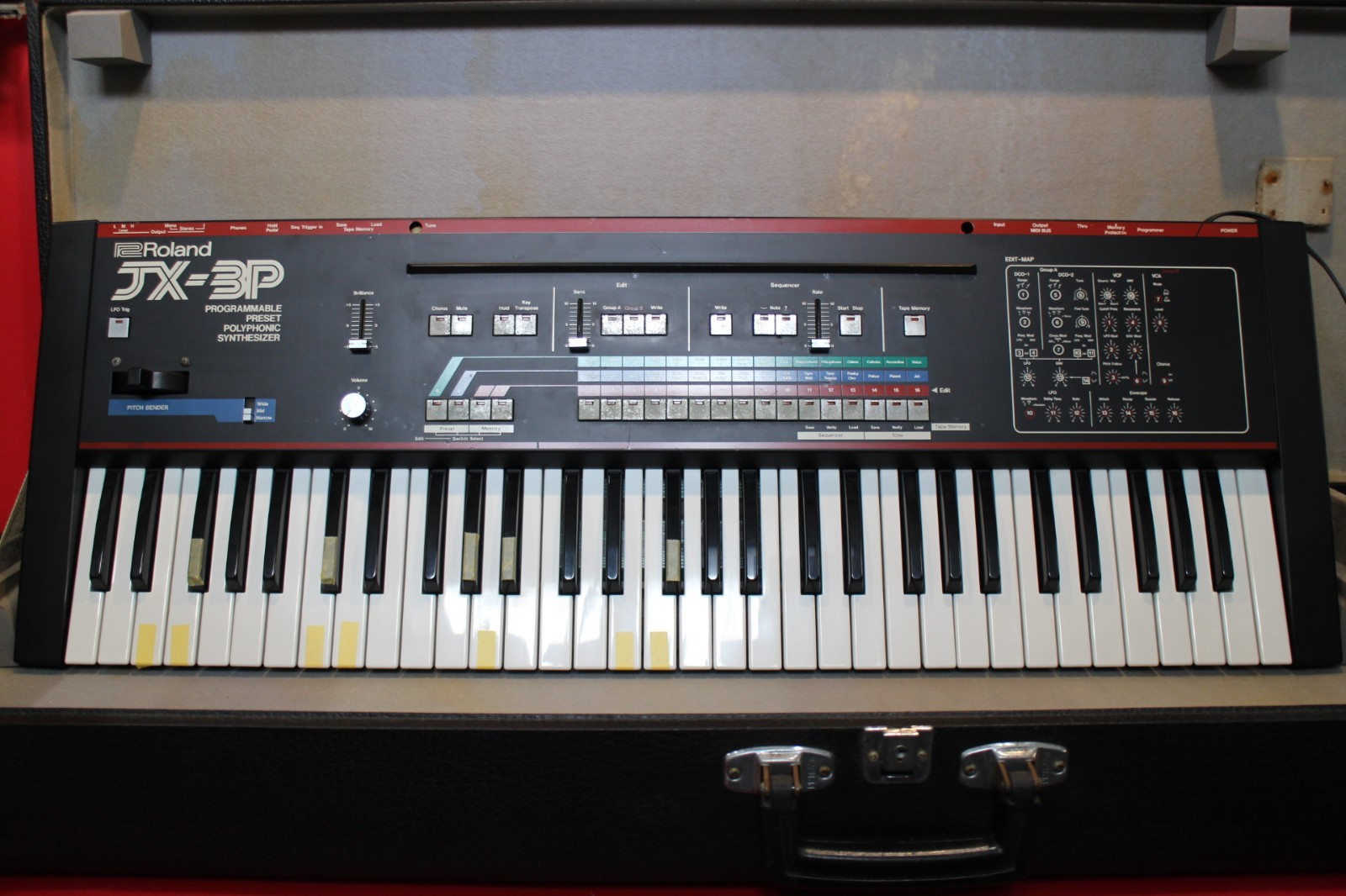 USED Roland JX-3P JX 3P Synthesizer Keyboard U2998 260612