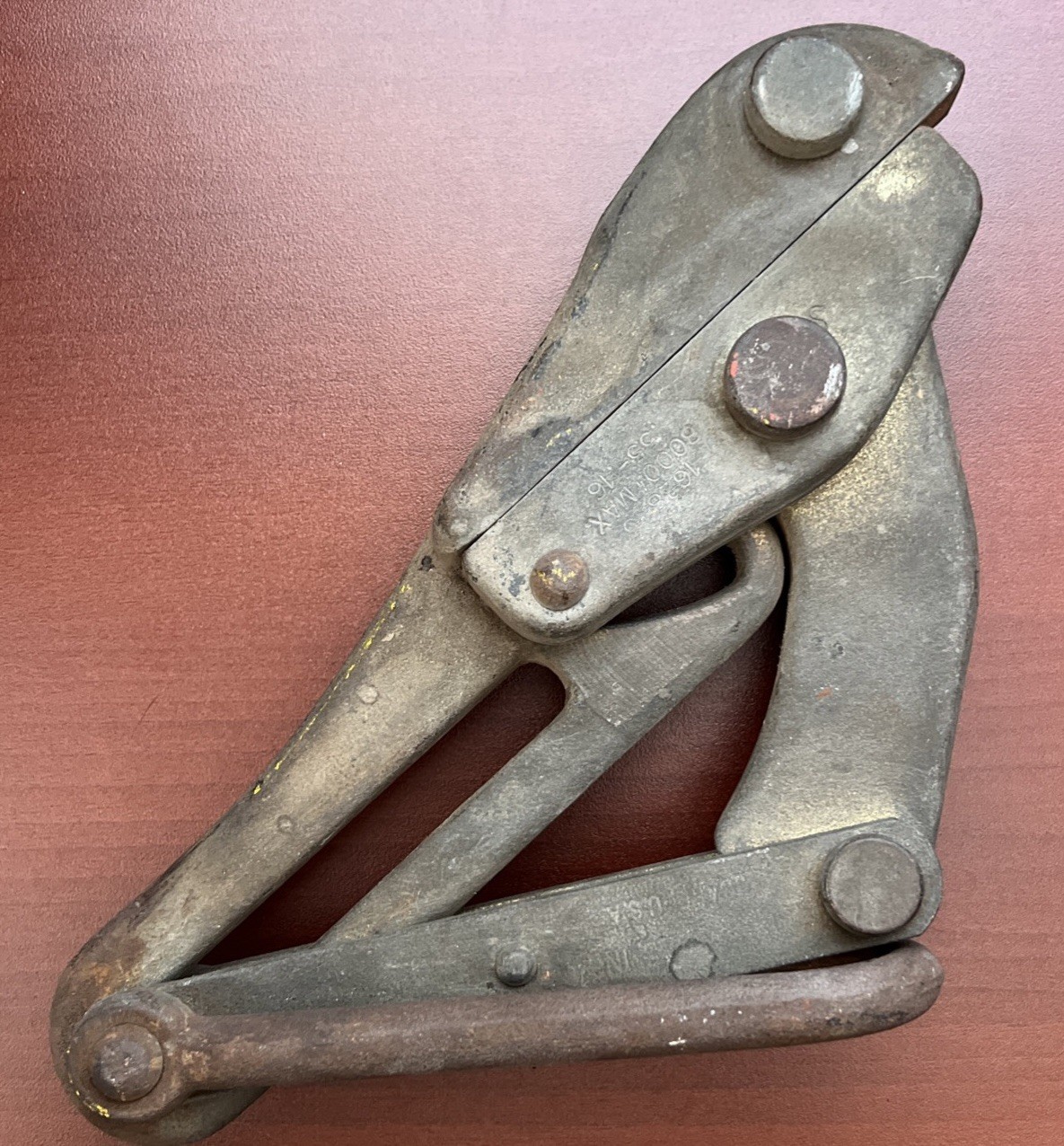 Klein & Sons 1628-5 Forged Grip Wire Cable Puller 8000lb max 55-16