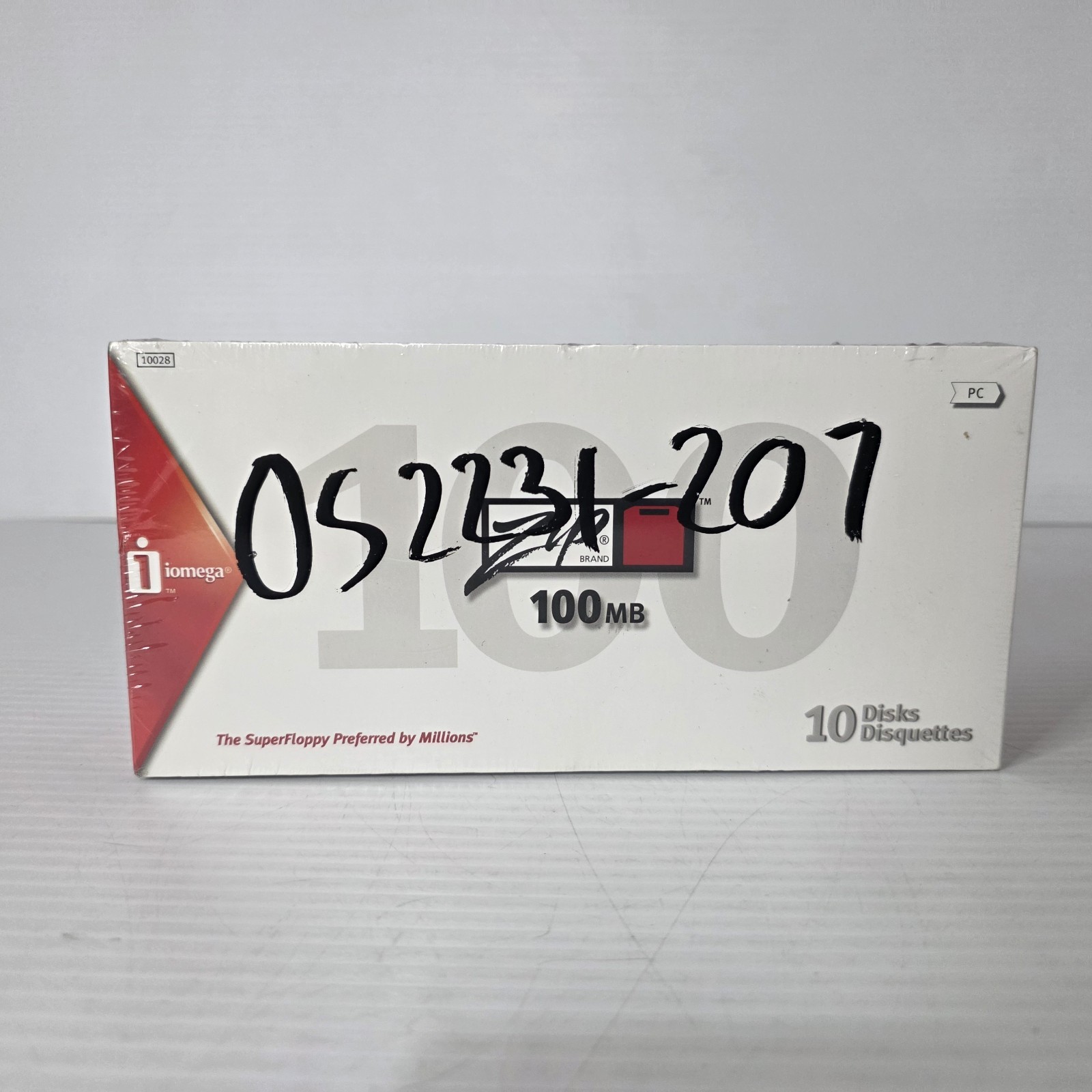 Iomega Brand New PC Formatted Zip Disk 100MB Capacity Factory Sealed Pack Of 10