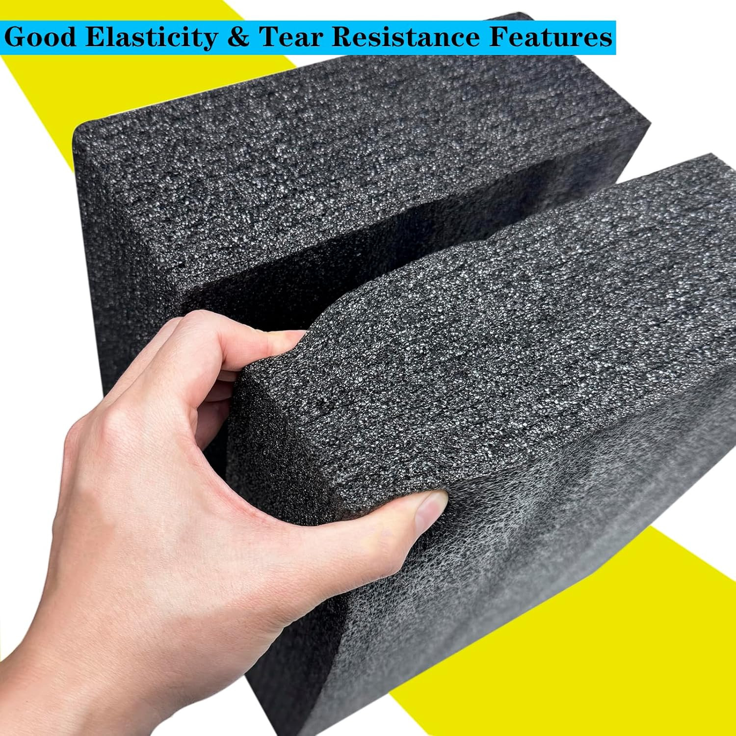 2PCS Cuttable Polyethylene Foam Block 12X10X3.5Inch Packing Sheet,9Cm/3.5In Thic
