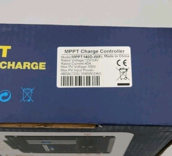 MPPT Solar Charge Controller 40A 12/24V LCD Remote New