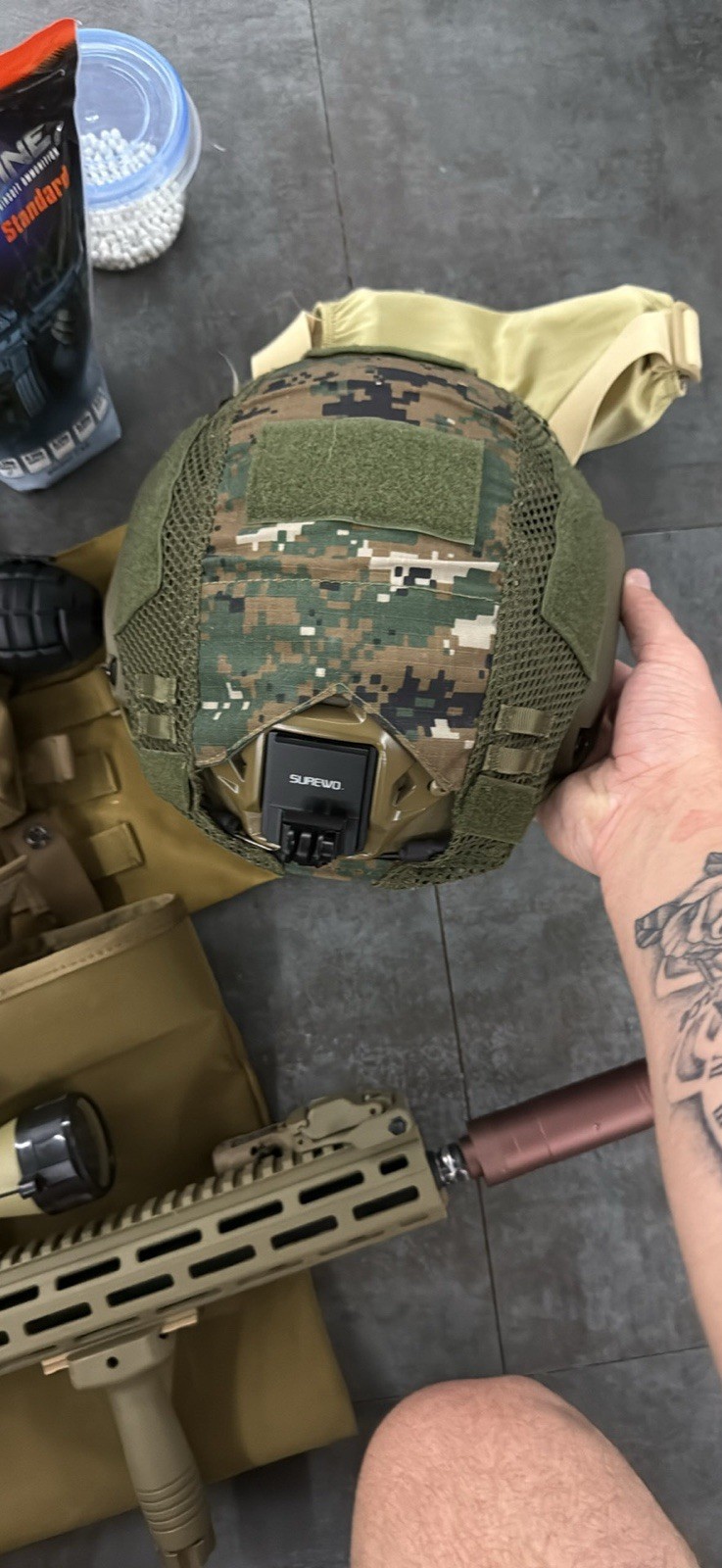 Full Airsoft Loadout