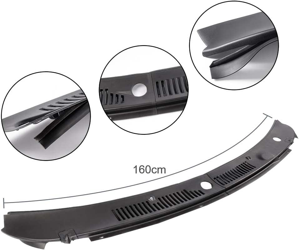 Windshield Wiper Cowl Vent Grille Panel for Ford Mustang GT SVT 1999-2004