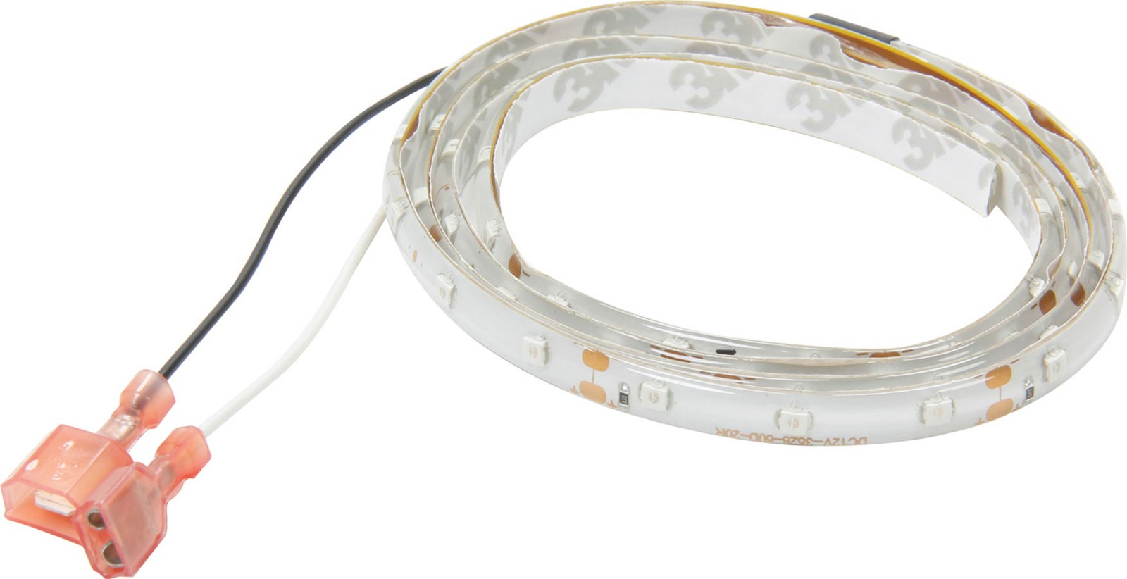 QuickCar Light Strip - LED - 18 in Long - Connectors - Yellow - Universal - Each