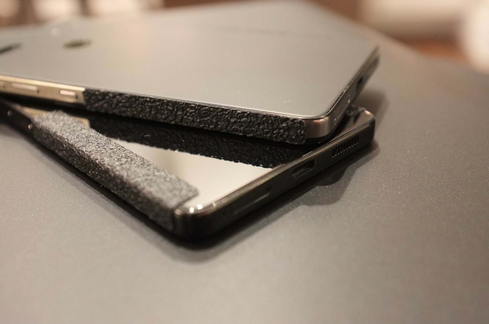 UNIVERSAL PHONE GRIPS, Fits iPhone/Android, Textured Rubber, 2 Sizes