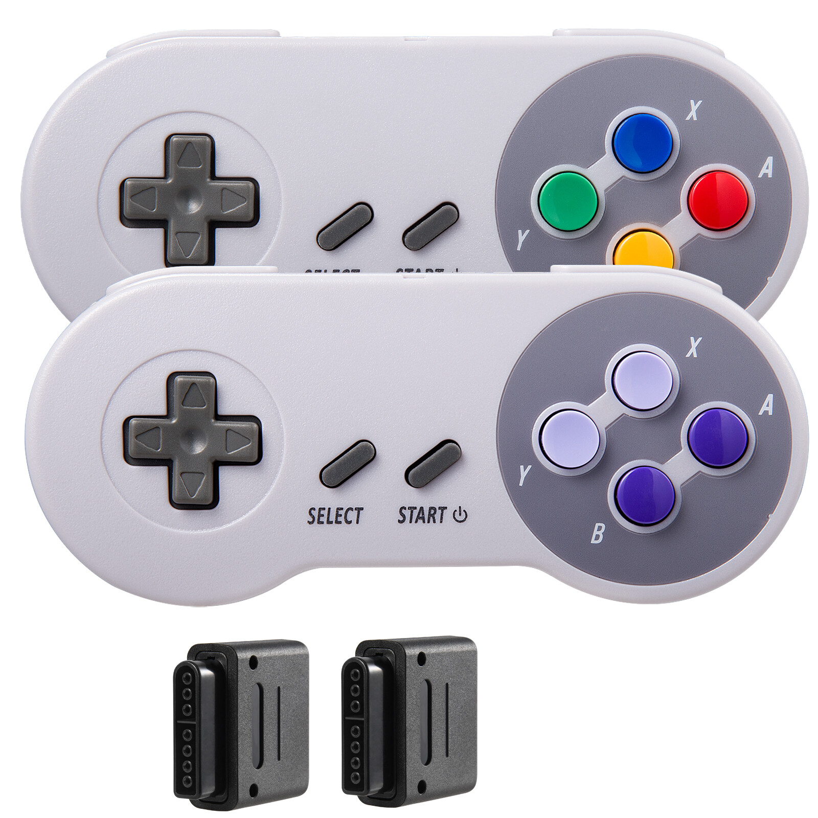 2.4 GHz Wireless SNES Controller Gamepad Joypad For Super Classic Games SNES SFC