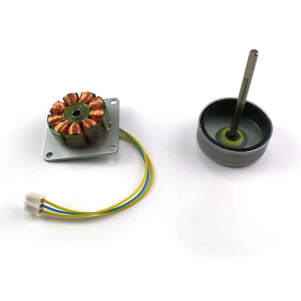 AC 3 Phase Micro Brushless Generator Mini Wind Hand Generator Motor 3-24V DIY