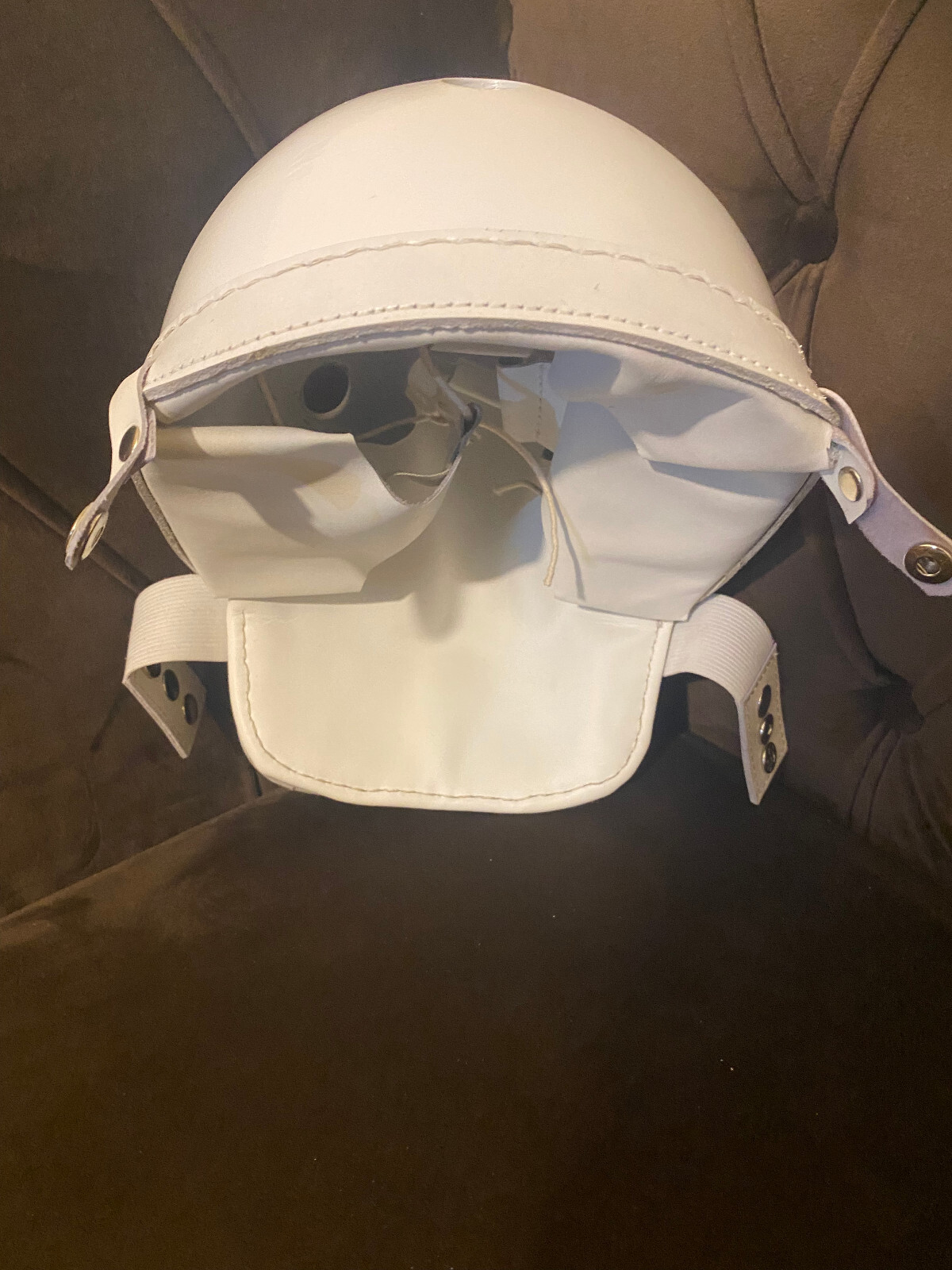 Orignal Leather Fighter Pilot Helmet Air Force Without Mask