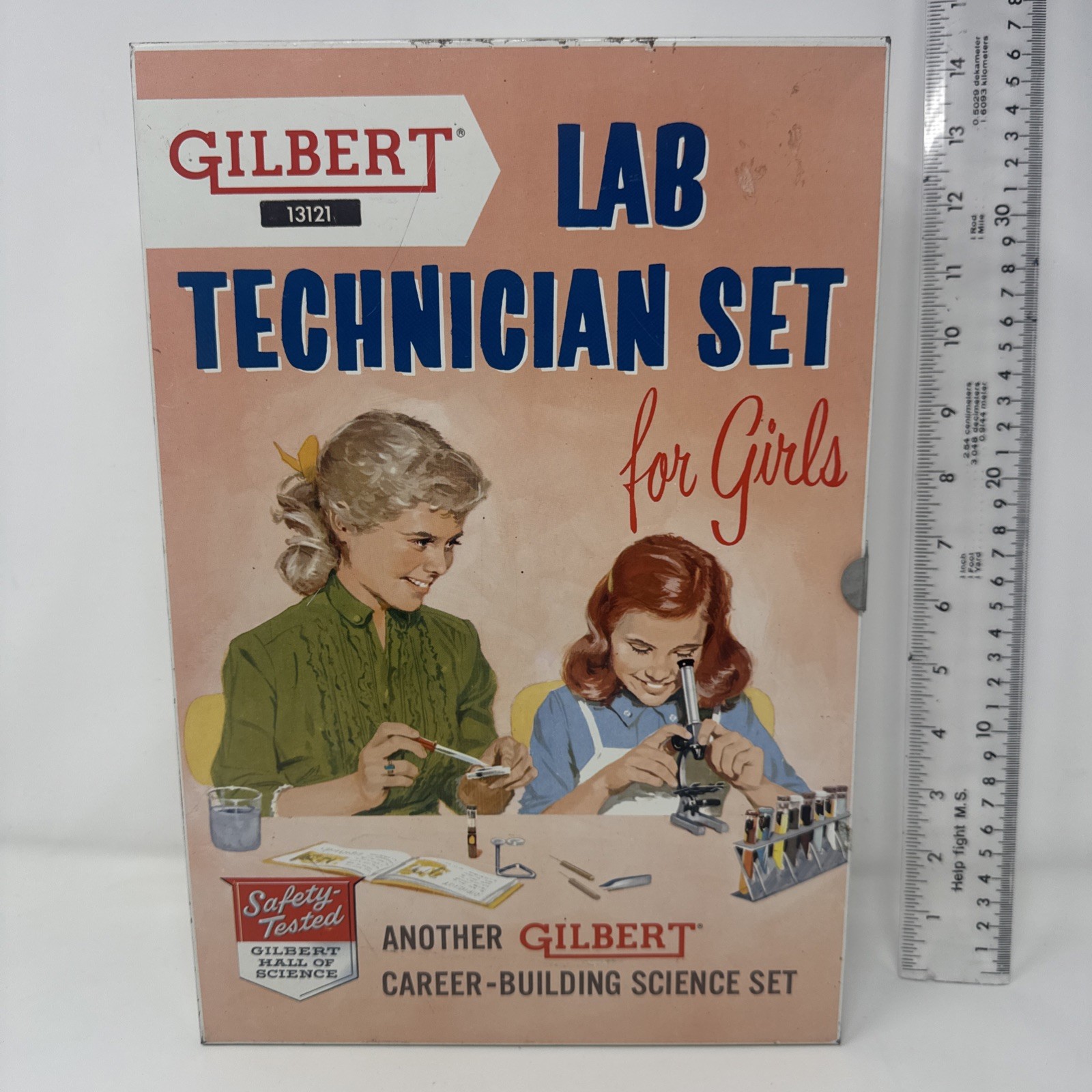 RARE 1958 GILBERT LAB TECHNICIAN SET FOR GIRLS - 13121 - Partially Complete