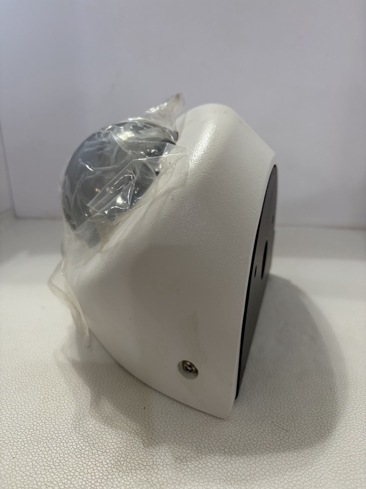 CCTV Dome Camera Housing Corner Mount Outdoor Indoor Security White