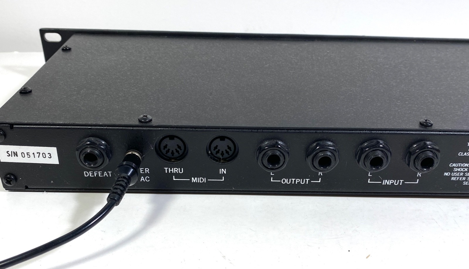 Vintage Alesis Midiverb II Digital Reverb/Delay Rack Unit - Fully Functional