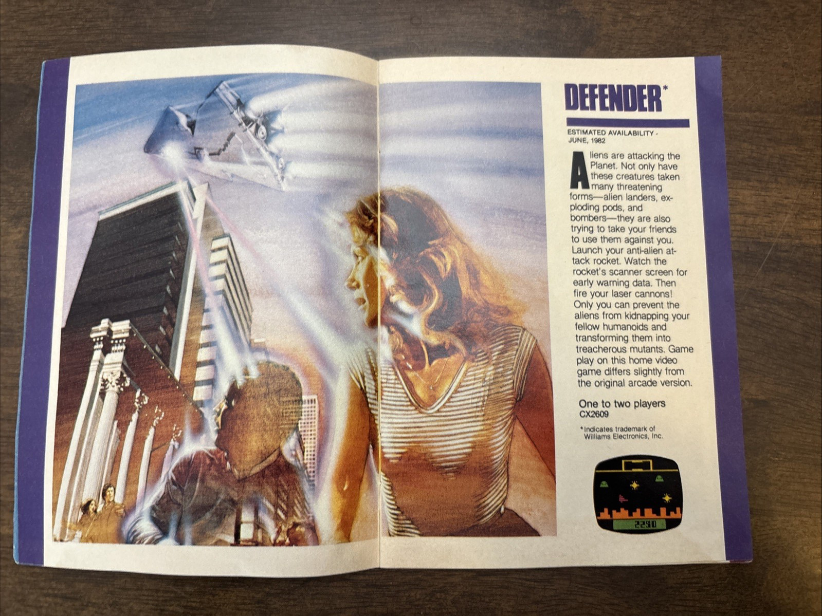 Vintage Atari 2600 Video Computer System Catalog 45 Game Program Cartridges 1981