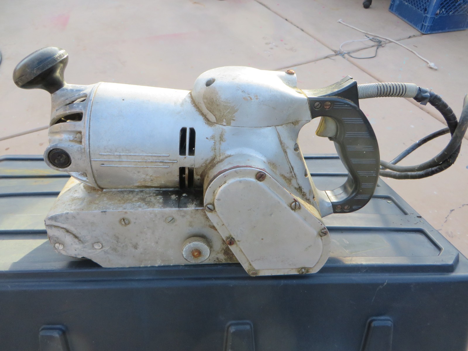 Rare Vtg Model 323 , 324 ??   4" Skil Locomotive Power Belt Sander Antique Wood
