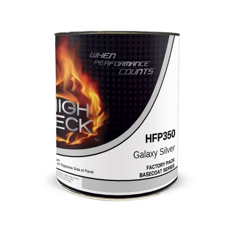 High Teck HFP350 Galaxy Silver Urethane Basecoat QUART GM WA519F Auto Paint
