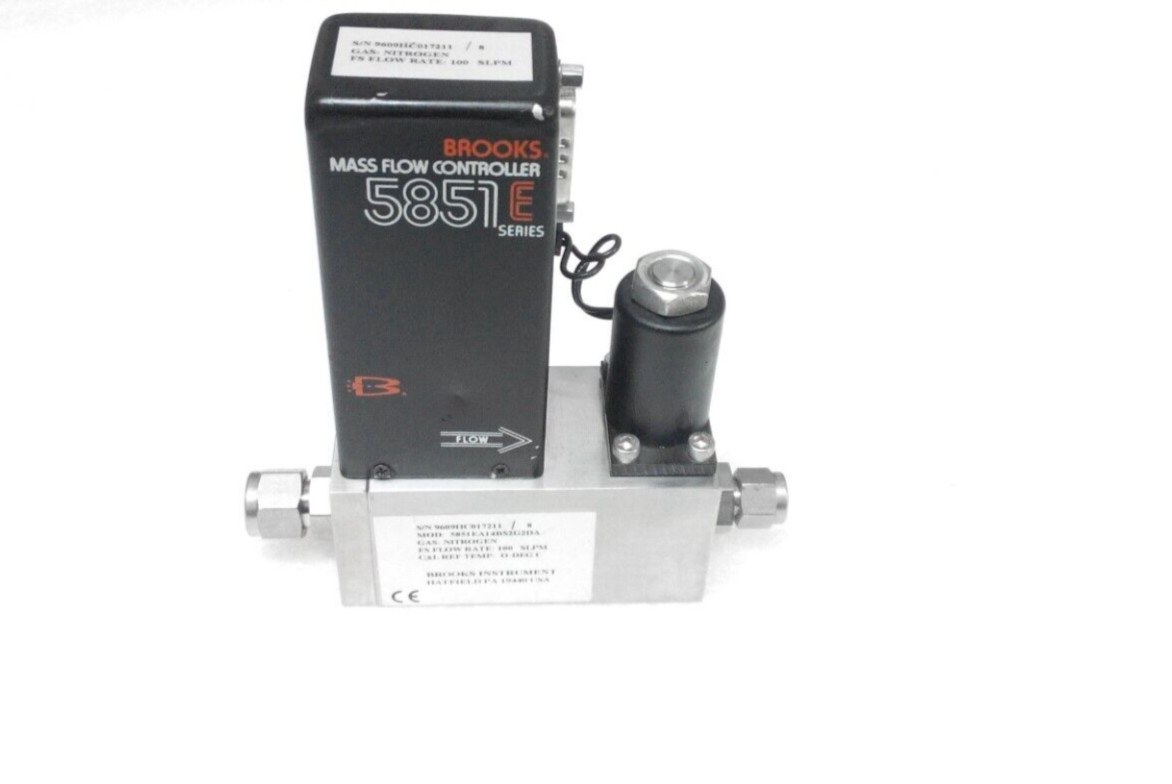BROOKS MASS FLOW CONTROLLER 5851EA14BS2G2DA