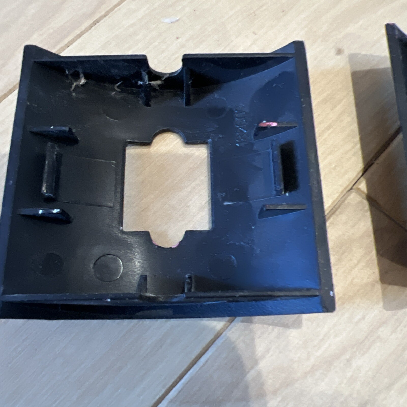 Two (2) Bose wall bracket cover plates BLACK (used)