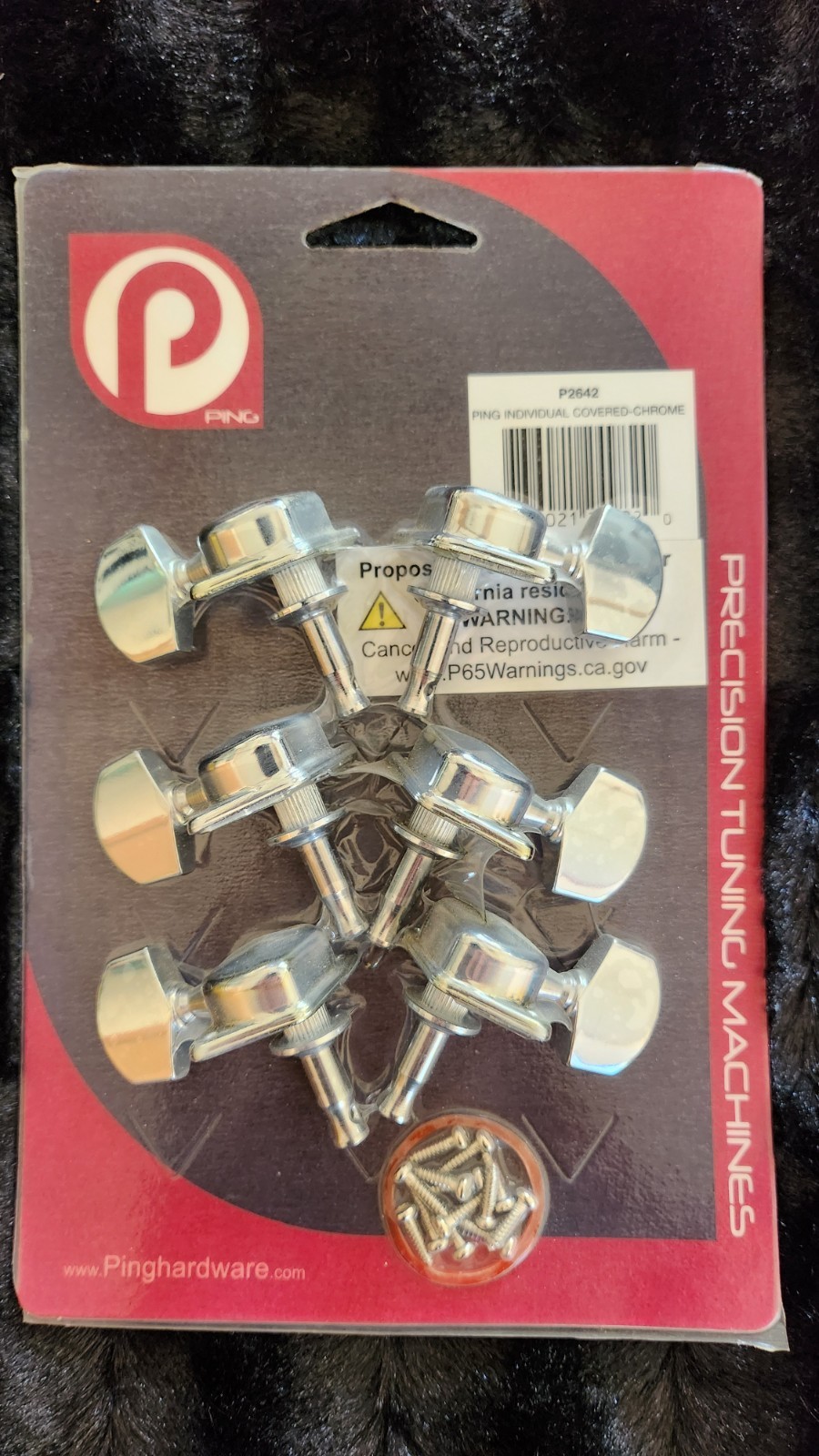 PING 3+3 Individual Tuners, Chrome