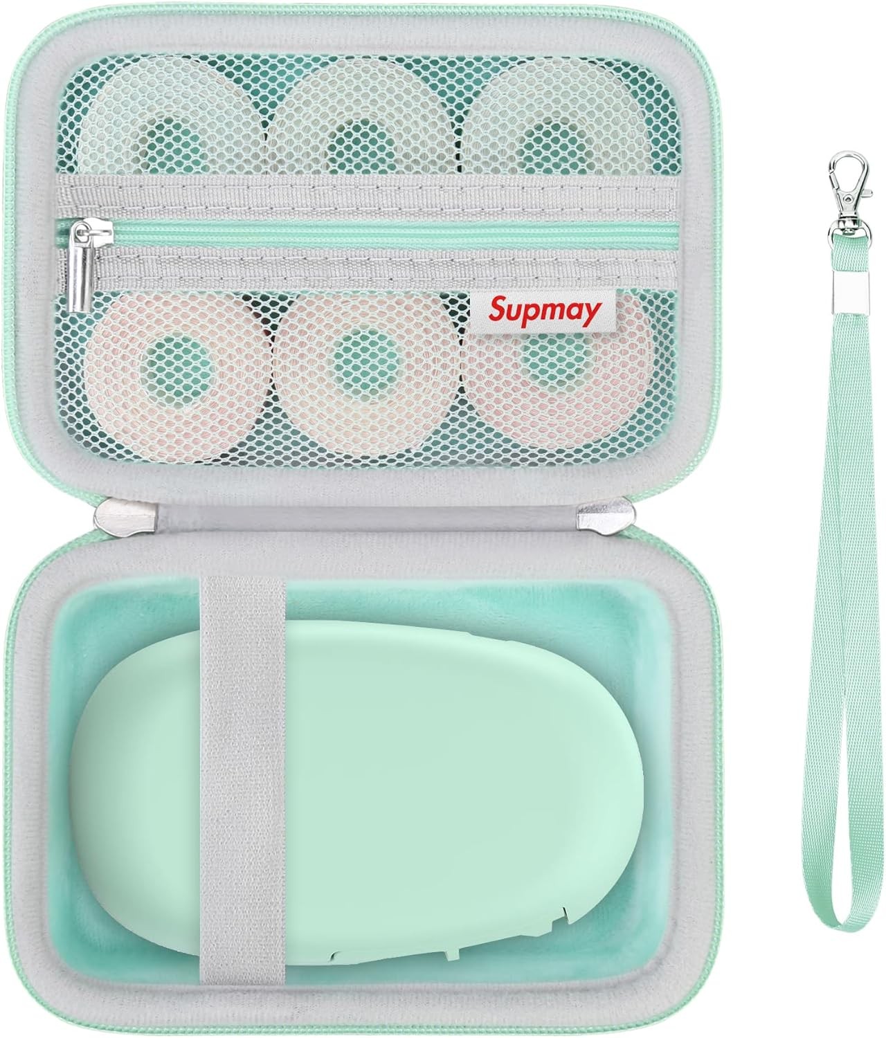 Hard Carrying Case for SUPVAN E10 Bluetooth Label Maker Machine, Green1