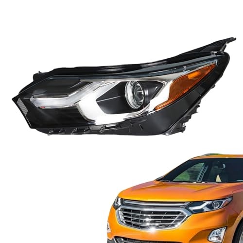Driver Side Headlights Assembly Halogen with DRL Replacement for Equinox 2018
