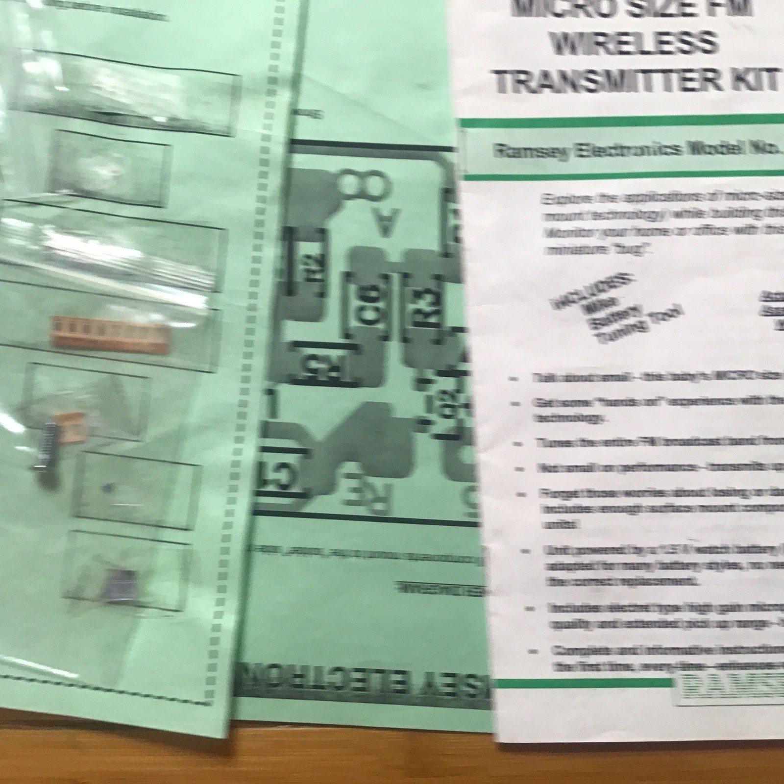 1990s Ramsey electronics Transmitter ￼Kit FM5