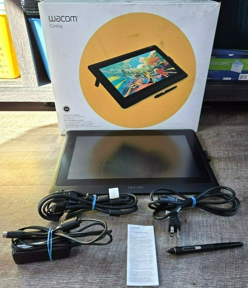 Wacom Cintiq 16 Creative Pen Display Drawing Tablet High Quality Original box