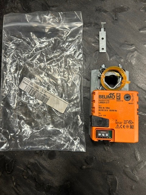 Belimo LMB24-3-T HVAC Damper Actuator 24V Non-Spring Return On/Off Floating