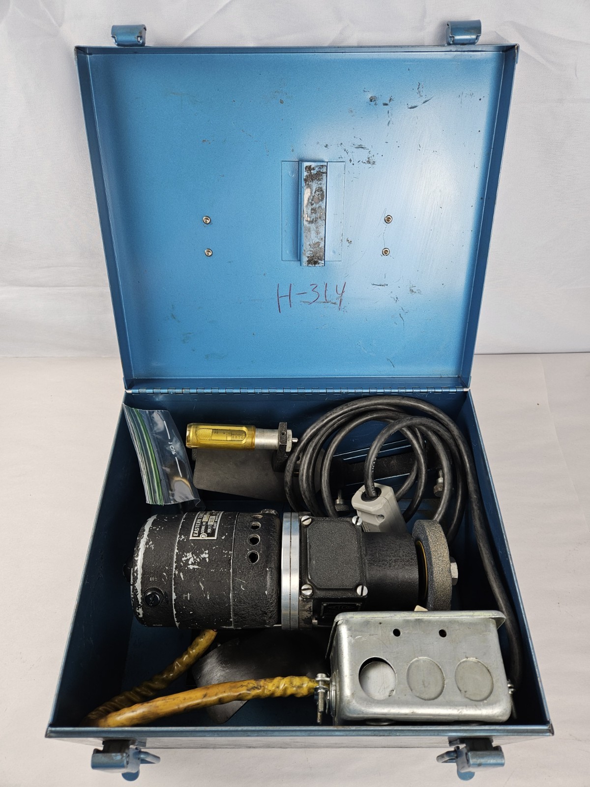 Eastern Tool Co. Etco Motorized Grinding Wheel Dresser 162 Tested w/ Case