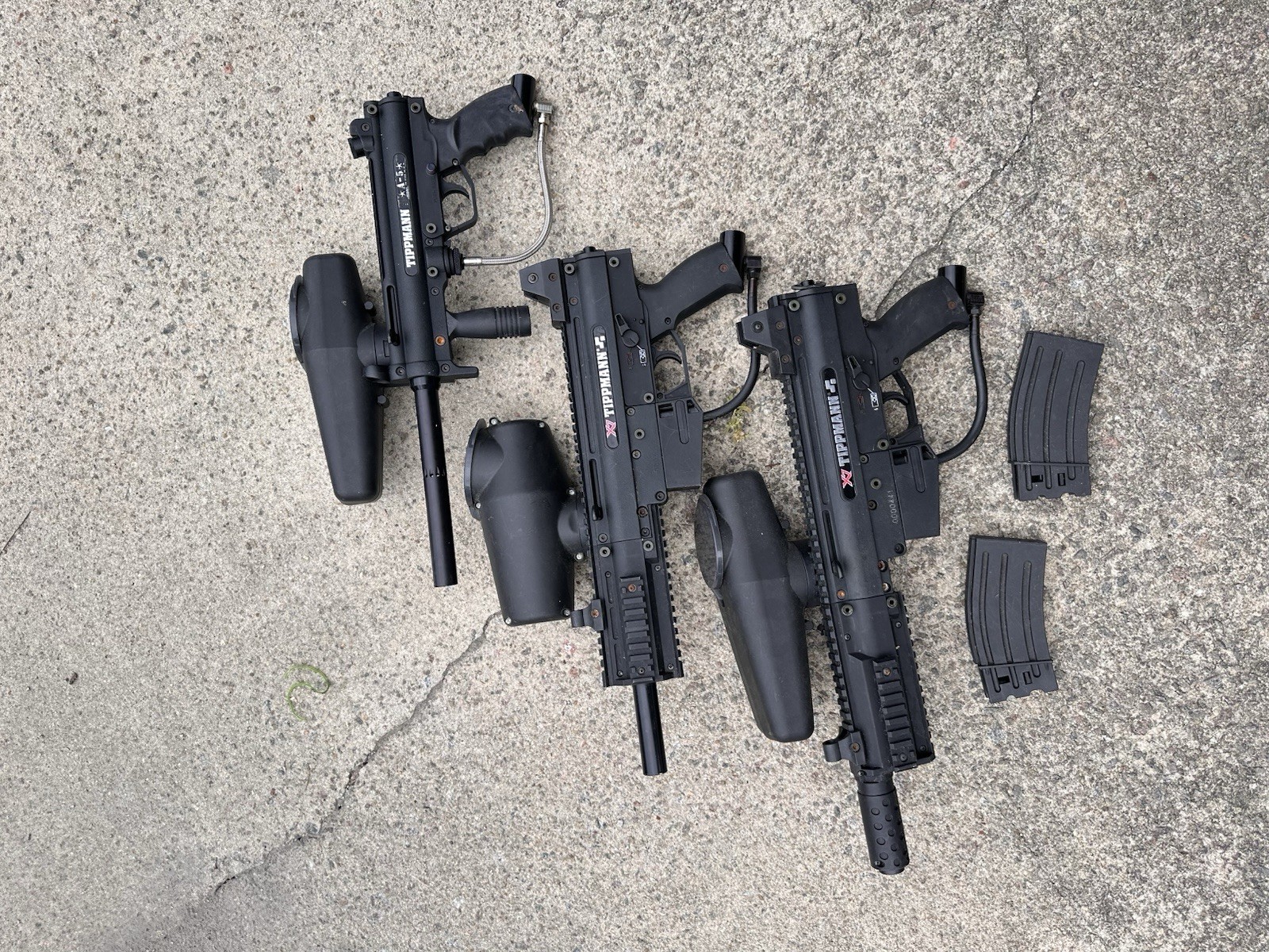 Tippmann A5 & X7 Paintball Markers