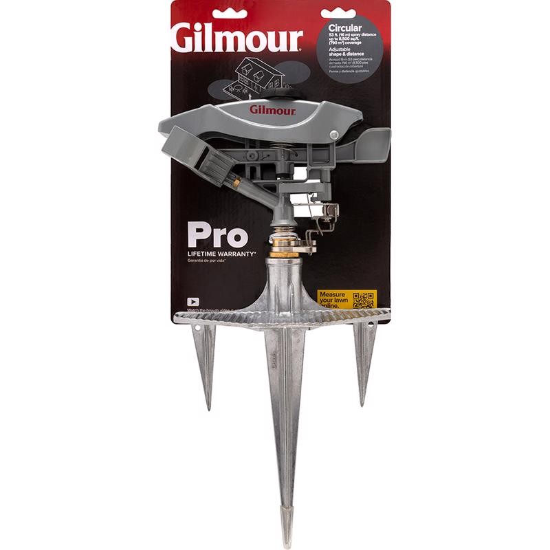 Gilmour 809993-4002 8500 sq. ft. Coverage Full Circle Stationary Sprinkler
