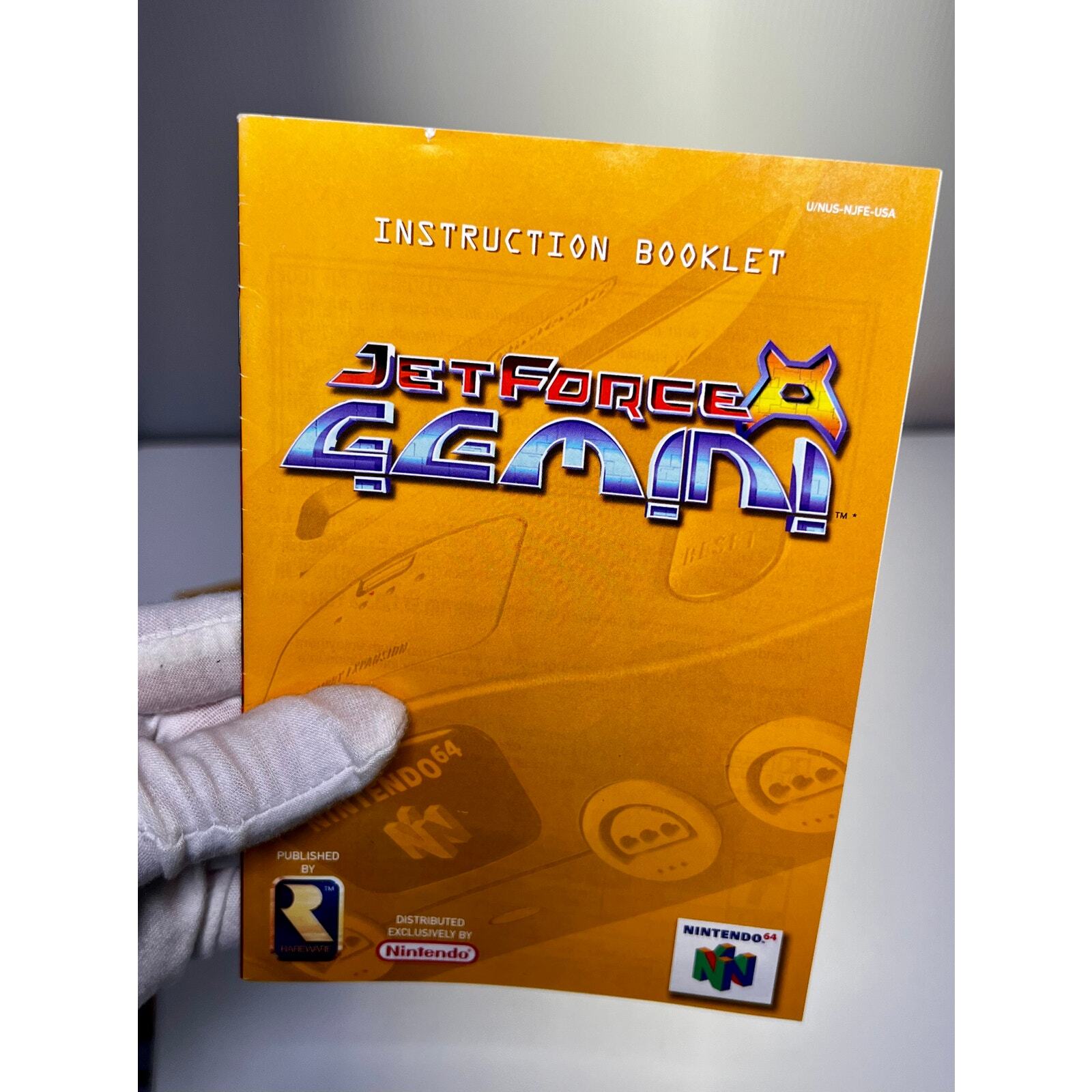 Jet Force Gemini Game Manual Nintendo 64 (USA) Near Mint