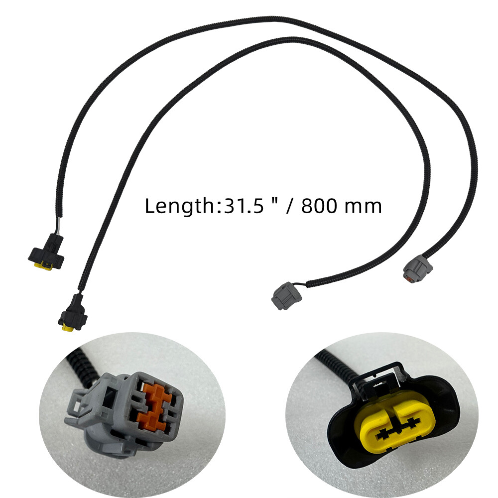2PCS Fog Lamp Wiring Harness For Nissan Altima 2013-2015
