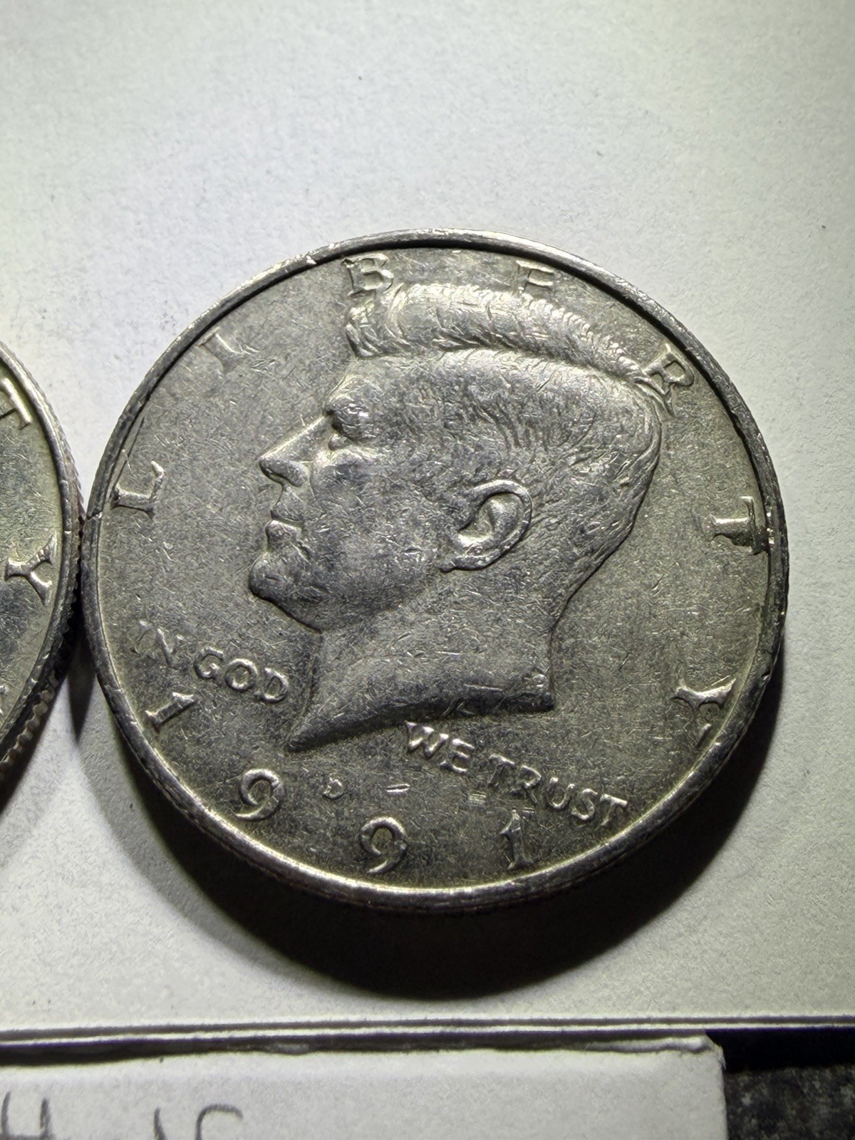 1991 P & D Kennedy Half Dollar (#1663)