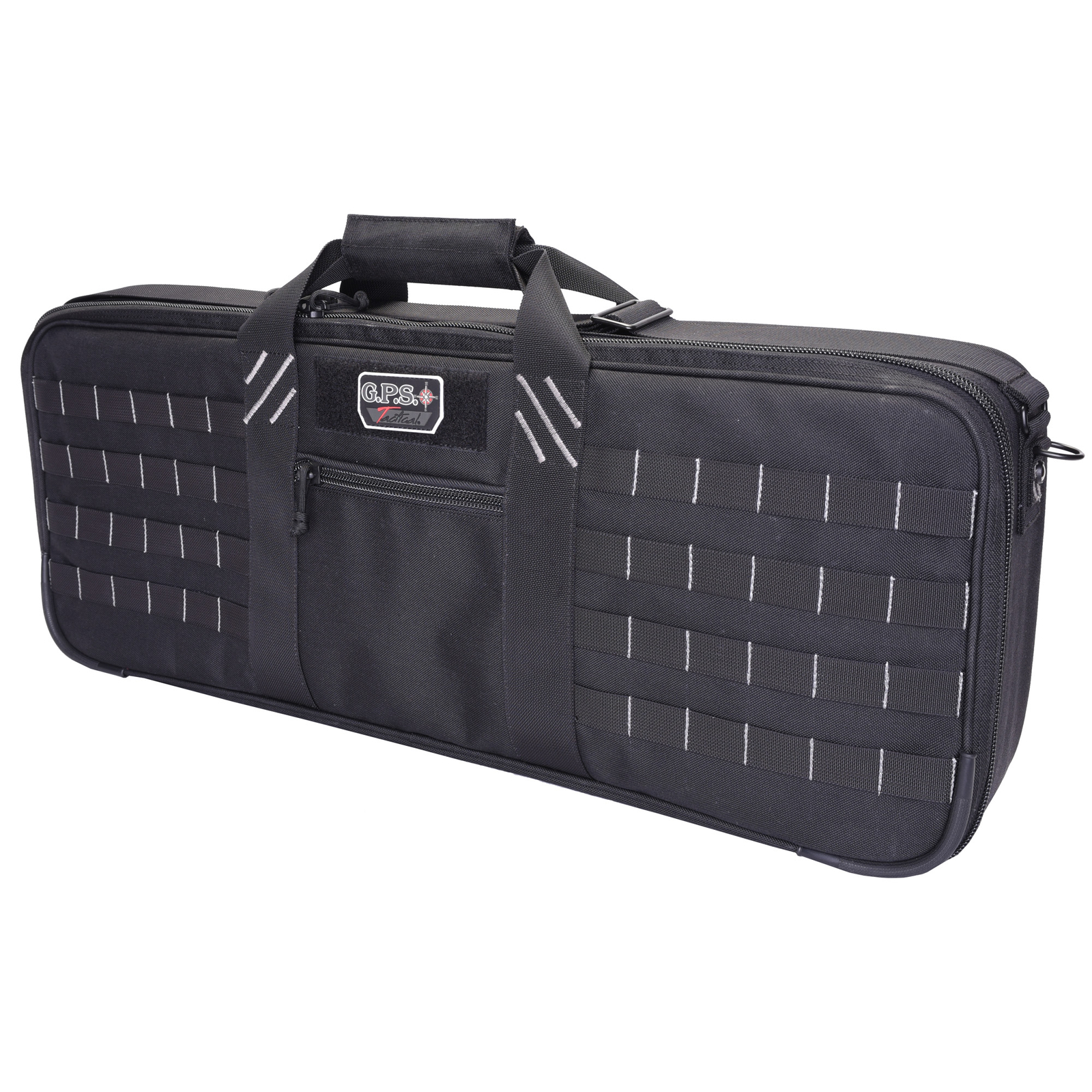 GPS Rifle Case 28" w/Hook Loop Straps Visual ID System Lockable Zippers Nylon