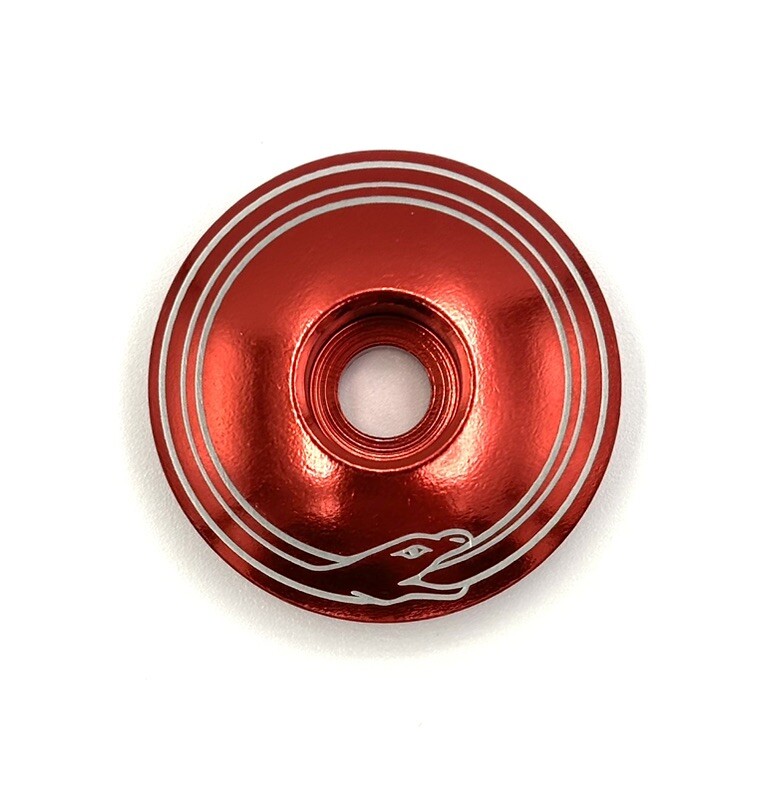 OUROBOROS - HEADSET STEM TOP CAP 1 1/8" Red Ouroboros