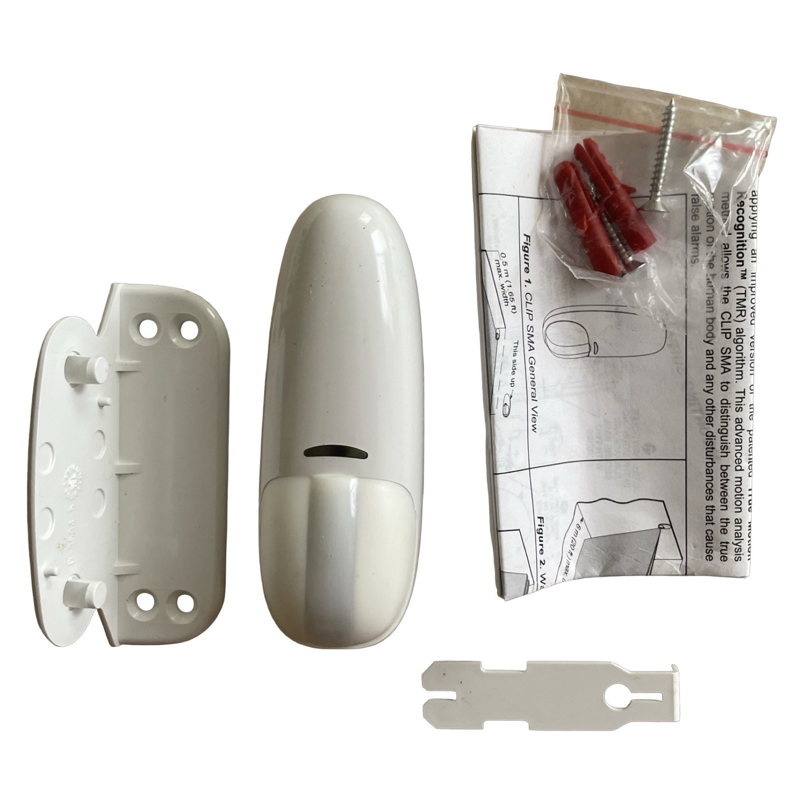 Visonic Clip SMA White 2.4GHz Handheld Wireless Curtain Detector New