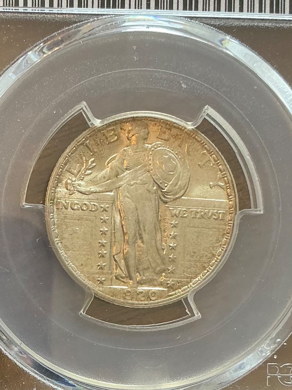 PCGS MS64FH 1920 STANDING QUARTER GREAT LUSTER AND EYE APPEAL