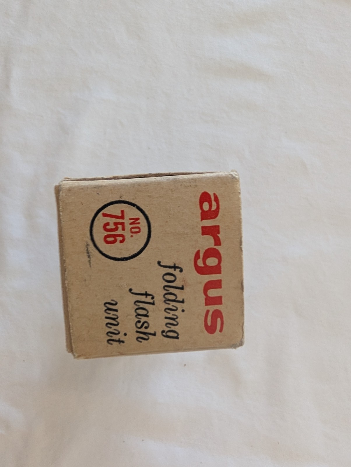 Vintage Argus Folding Flash Unit For C3 C4 V-100 Cameras w/ Original Box