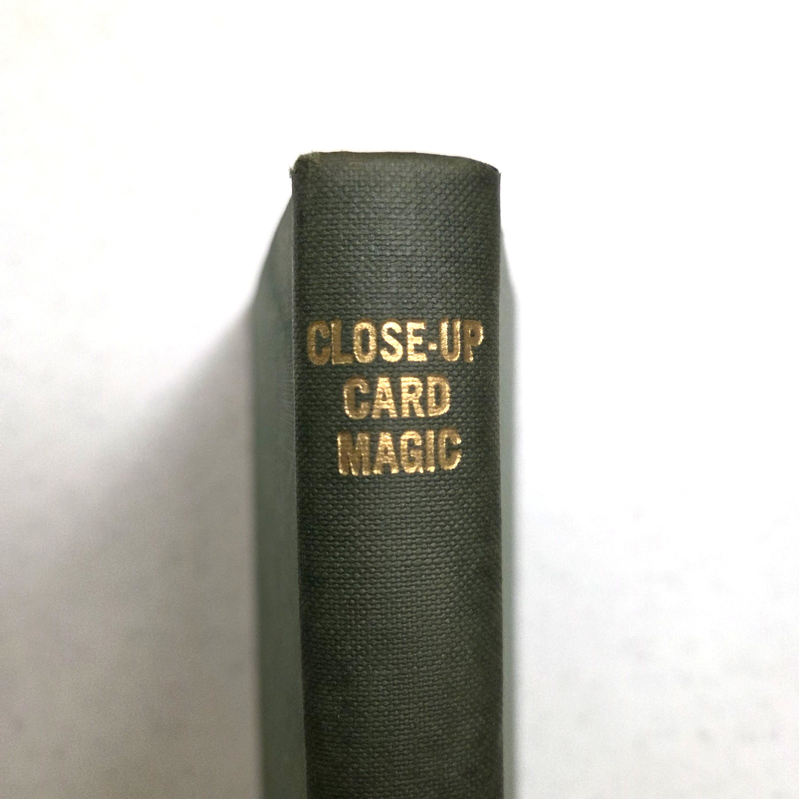 CLOSE-UP CARD MAGIC by Harry Lorayne 1st Edition 1962 Dai Vernon intro VTG